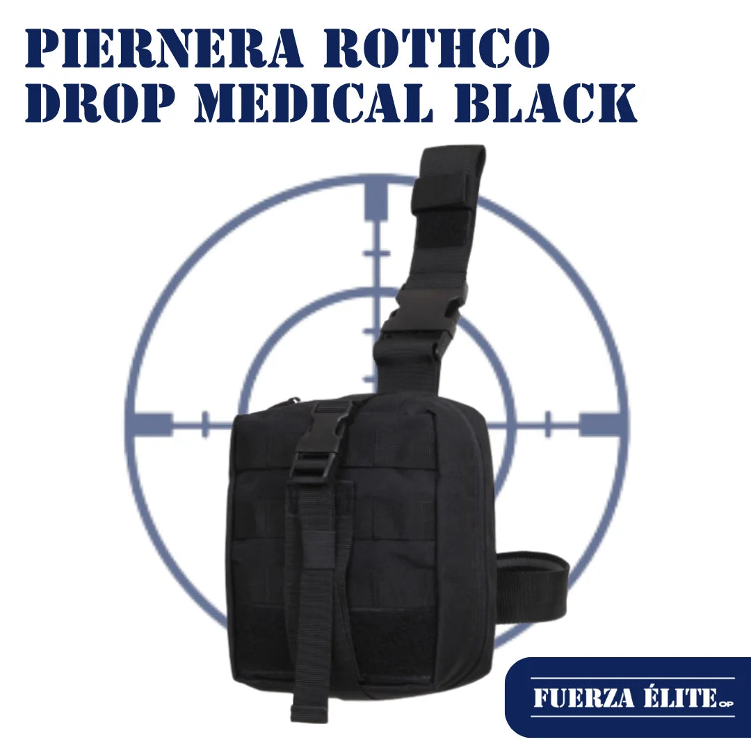 PIERNERA ROTHCO DROP MEDICAL BLACK REF 20755