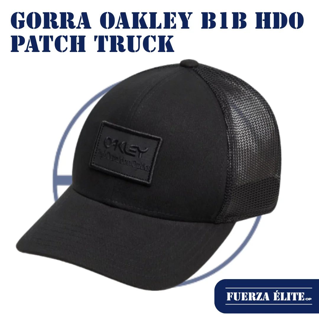 GORRA OAKLEY B1B HDO PATCH TRUCKER BLACKOUT U FOS900906-02E-U
