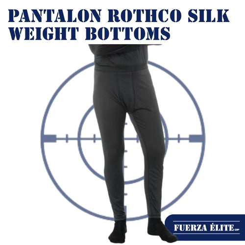 PANTALON ROTHCO GEN III SILK WEIGHT BOTTOMS BLACK REF 65020