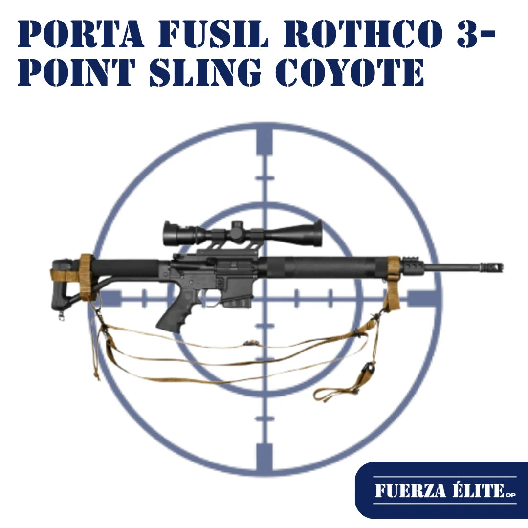PORTA FUSIL ROTHCO 3-POINT SLING COYOTE REF 4077