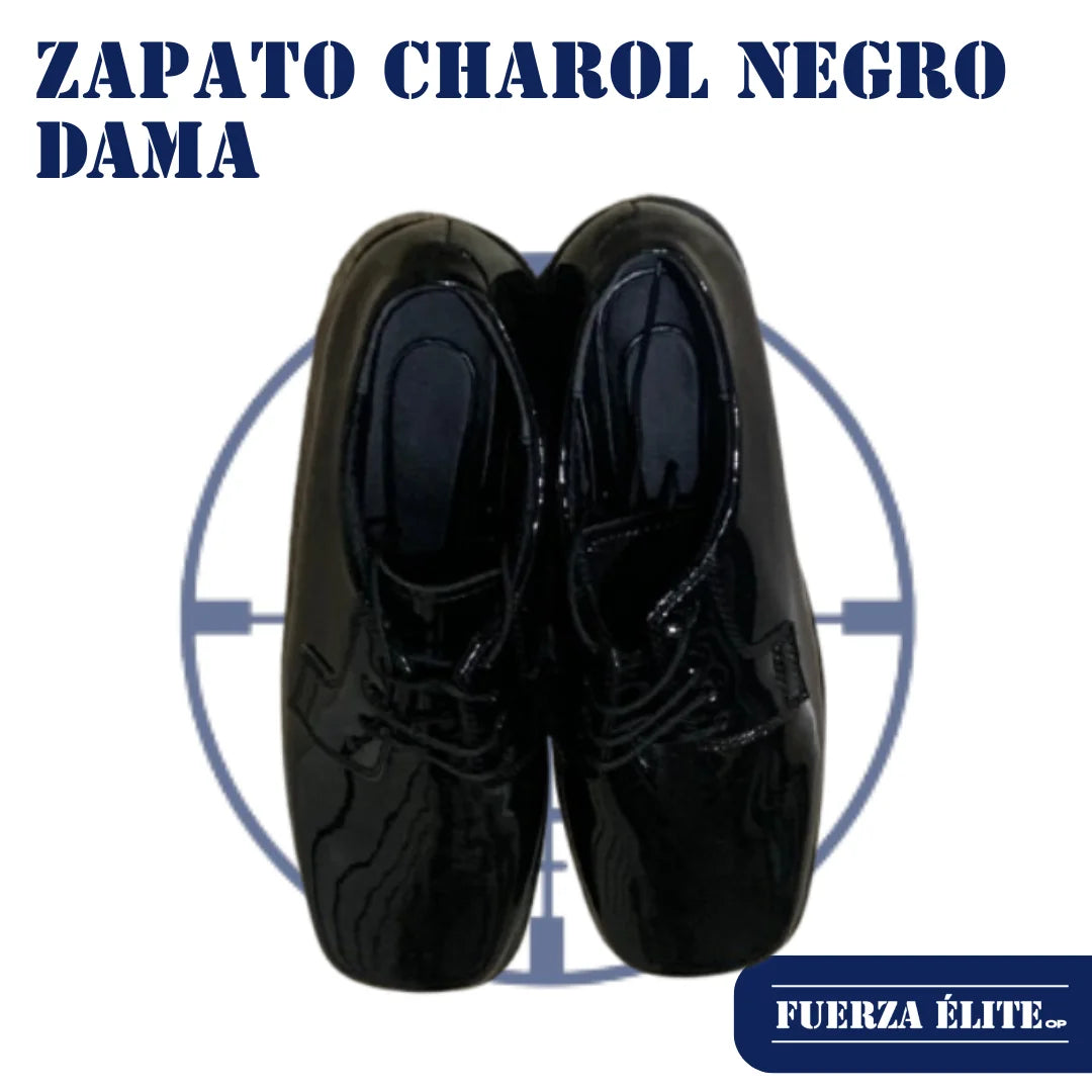 ZAPATO CHAROL NEGRO REF. 253127-19 DAMA