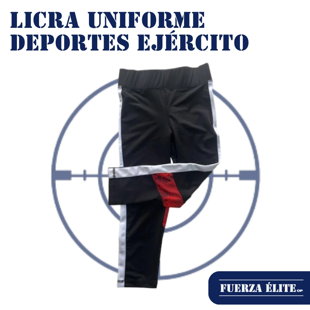 LICRA UNIFORME DEPORTES EJERCITO