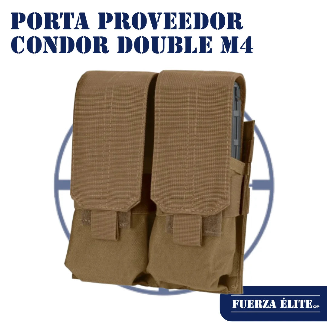 PORTA PROVEEDOR CONDOR DOUBLE M4 COYOTE BROWN REF MA4-498