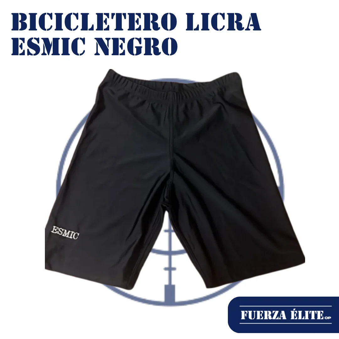 BICICLETERO LICRA ESMIC NEGRO