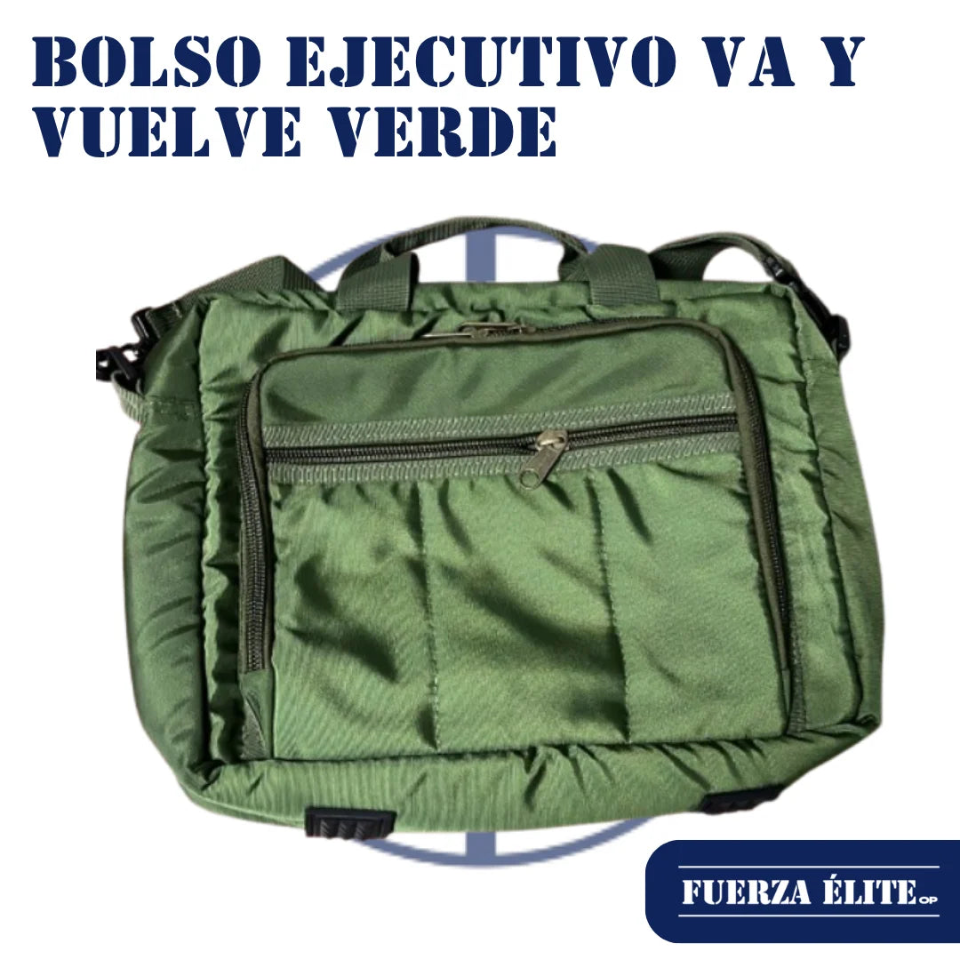 BOLSO EJECUTIVO VA Y VUELVE VERDE