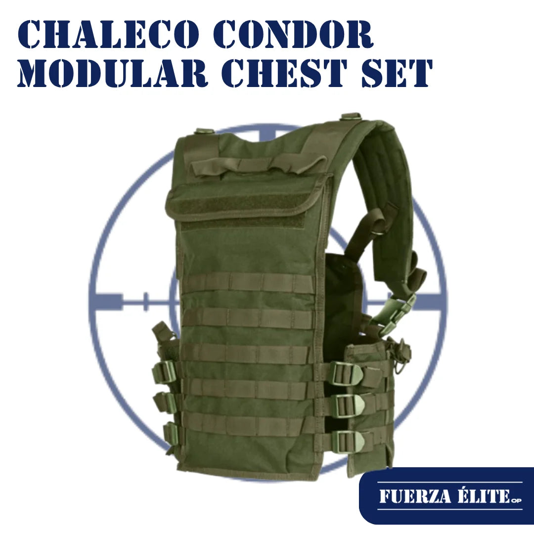 CHALECO CONDOR MODULAR CHEST SET OLIVE DRAB REF CS-001