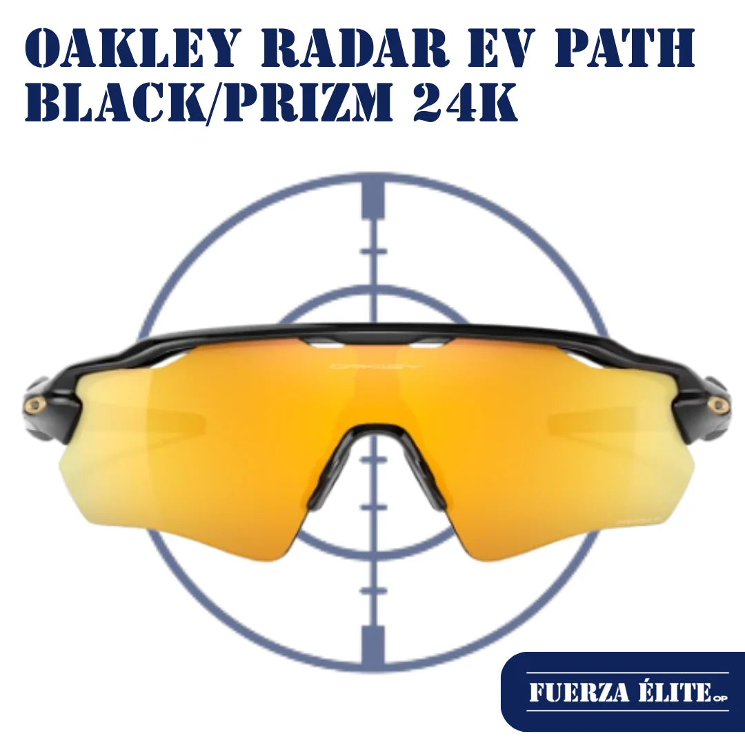 GAFAS OAKLEY RADAR EV PATH POLISHED BLACK/PRIZM 24K POLARIZED REF 009208-C938