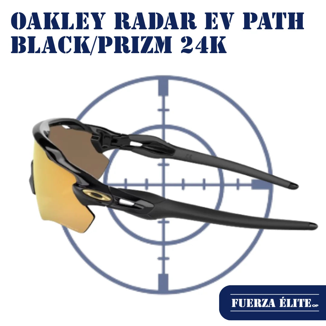 GAFAS OAKLEY RADAR EV PATH POLISHED BLACK/PRIZM 24K POLARIZED REF 009208-C938