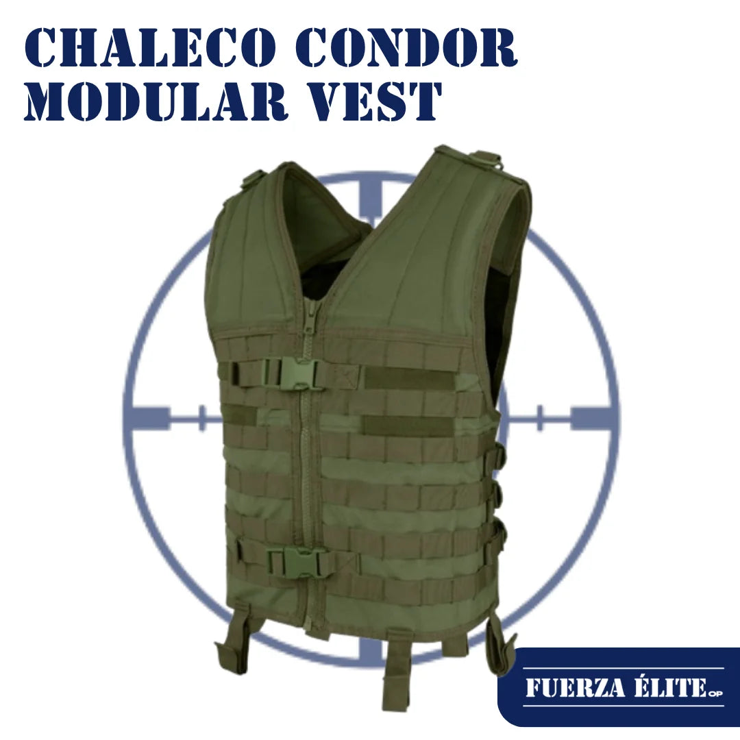 CHALECO CONDOR MODULAR VEST OLIVE DRAB REF MV-001