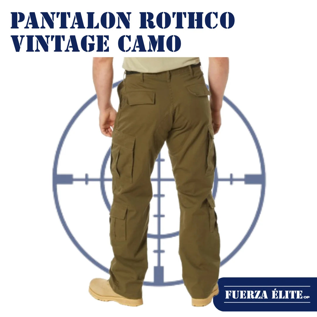 PANTALON ROTHCO VINTAGE PARATROOPER RUSSET BROWN REF 2886