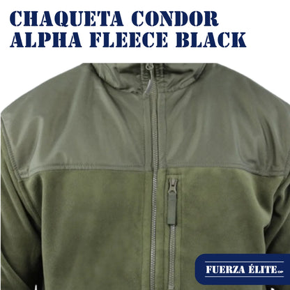 CHAQUETA CONDOR ALPHA FLEECE BLACK REF 601-002