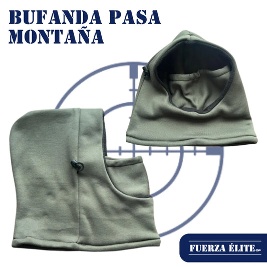 BUFANDAS CON PASAMONTANAS
