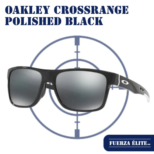 GAFAS OAKLEY CROSSRANGE POLISHED BLACK / BLACK IRIDIUM REF OO9361-0257