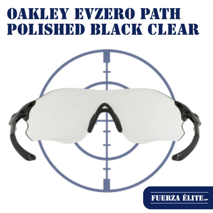 GAFAS OAKLEY EVZERO PATH BLACK PHOTOCROMIC POLISHED / CLEAR BLACK PHOTOCHROMIC REF OO9308-1338