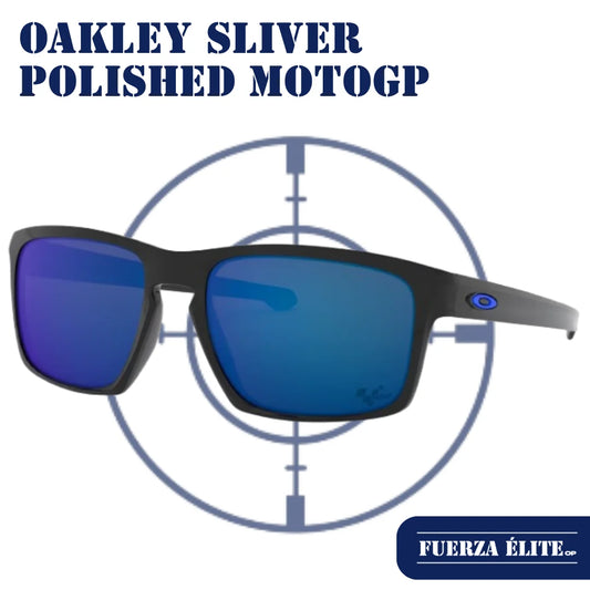 GAFAS OAKLEY SLIVER POLISHED BLACK / ICE IRIDIUM REF OO9262-28