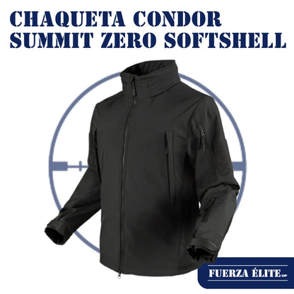 CHAQUETA CONDOR SUMMIT ZERO SOFTSHELL BLACK REF 609-002
