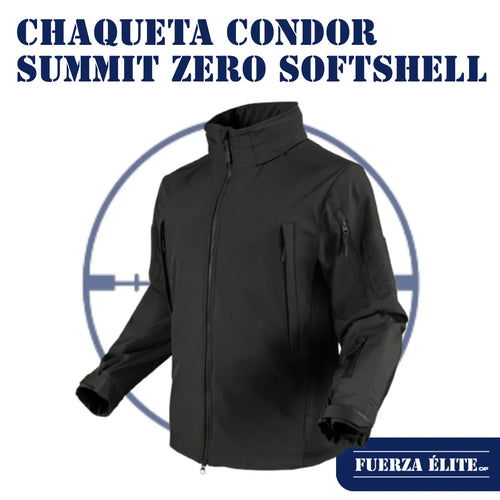 CHAQUETA CONDOR SUMMIT ZERO SOFTSHELL BLACK REF 609-002