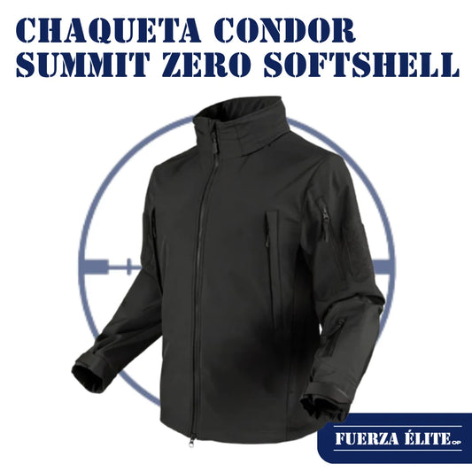 CHAQUETA CONDOR SUMMIT ZERO SOFTSHELL BLACK REF 609-002