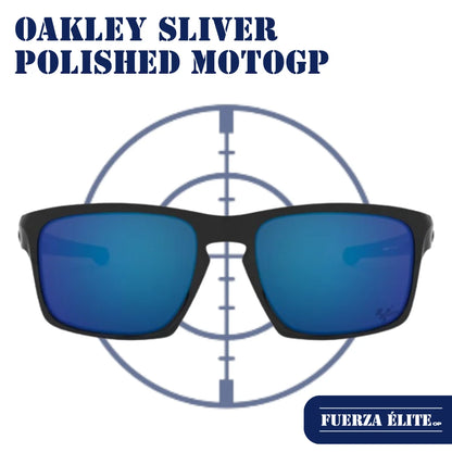 GAFAS OAKLEY SLIVER POLISHED BLACK / ICE IRIDIUM REF OO9262-28