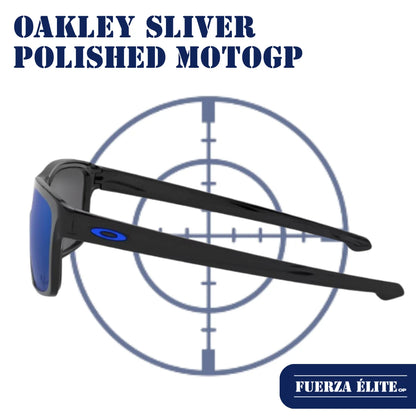GAFAS OAKLEY SLIVER POLISHED BLACK / ICE IRIDIUM REF OO9262-28