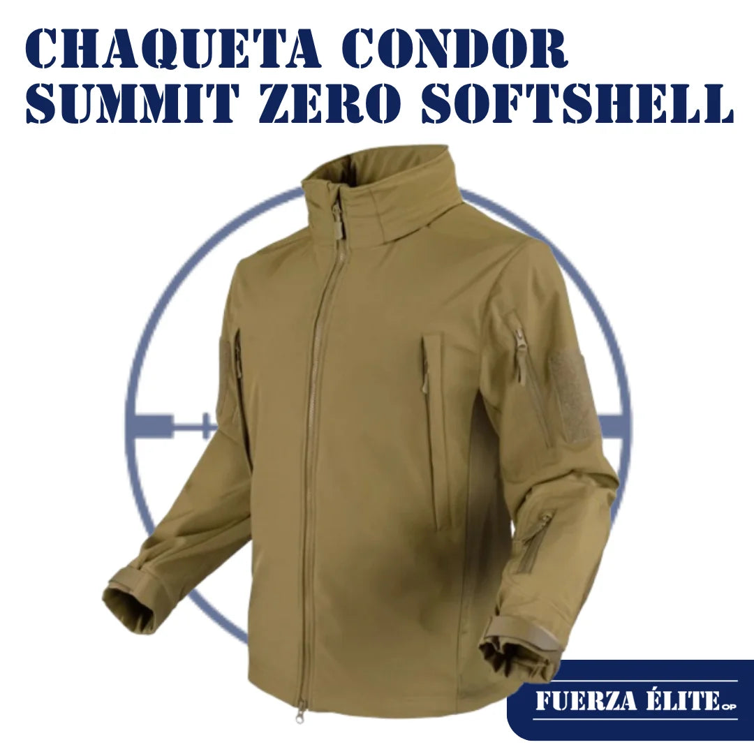 CHAQUETA CONDOR SUMMIT ZERO SOFTSHELL COYOTE BROWN REF 609-498