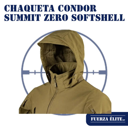 CHAQUETA CONDOR SUMMIT ZERO SOFTSHELL COYOTE BROWN REF 609-498