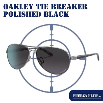 GAFAS OAKLEY TIE BREAKER POLISHED BLACK / GREY REF OO4108