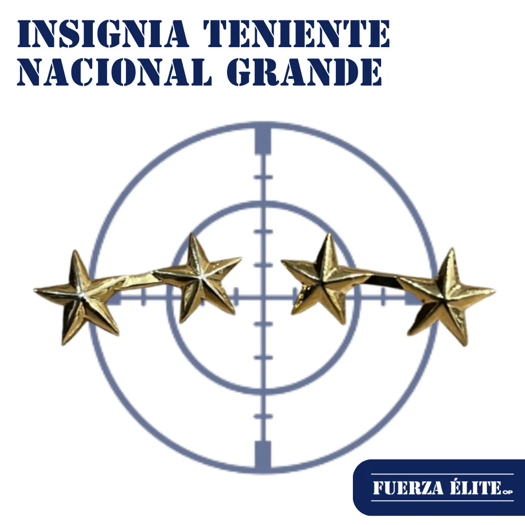 INSIGNIA OFICIAL TENIENTE GRANDE