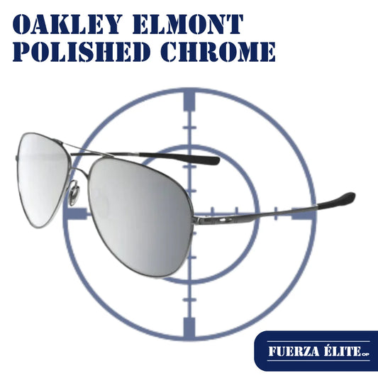 GAFAS OAKLEY ELMONT POLISHED CHROME / CHROME IRIDIUM REF OO4119-0860