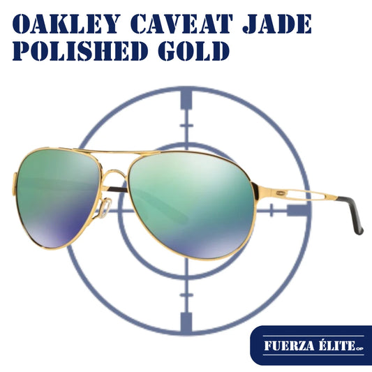 GAFAS OAKLEY CAVEAT JADE POLISHED GOLD / IRIDIUM REF OO4054-15