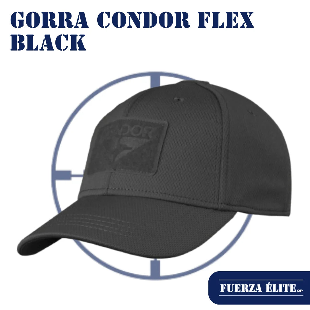 GORRA CONDOR FLEX BLACK REF 161080-002