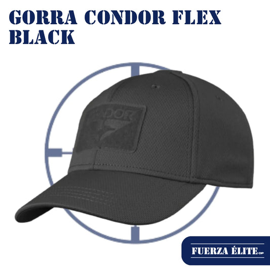 GORRA CONDOR FLEX BLACK REF 161080-002