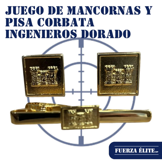 JUEGO DE MANCORNAS Y PISACORBATA INGENIEROS