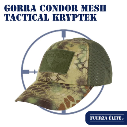 GORRA CONDOR MESH TACTICAL KRYPTEK MANDRAKE REF TCM-017