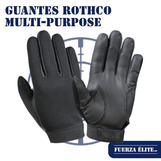 GUANTES ROTHCO MULTI-PURPOSE NEOPRENE BLACK REF 3455