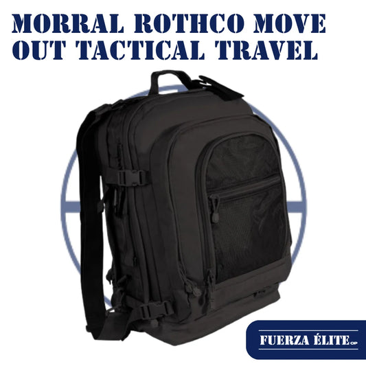 MORRAL ROTHCO MOVE OUT TACTICAL TRAVEL BLACK REF 2299
