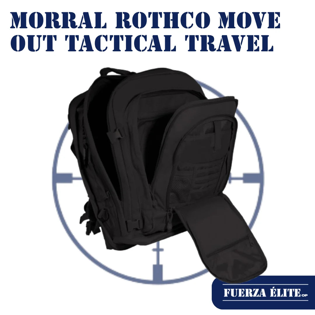 MORRAL ROTHCO MOVE OUT TACTICAL TRAVEL BLACK REF 2299