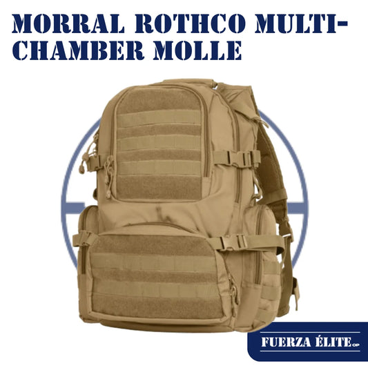 MORRAL ROTHCO MULTI-CHAMBER MOLLE ASSAULT COYOTE REF 25501