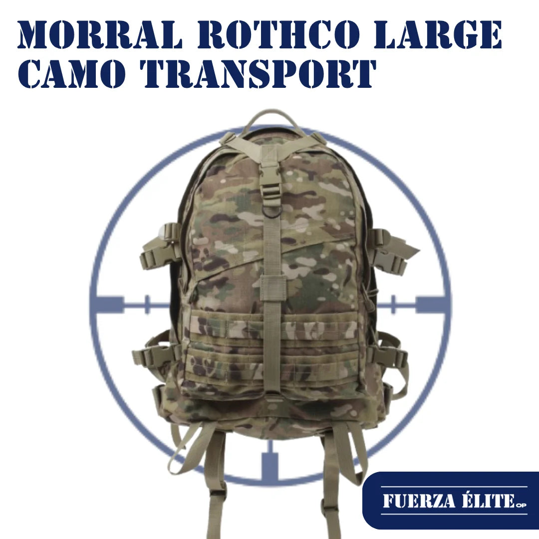 MORRAL ROTHCO LARGE CAMO TRANSPORT MULTICAM REF 7234