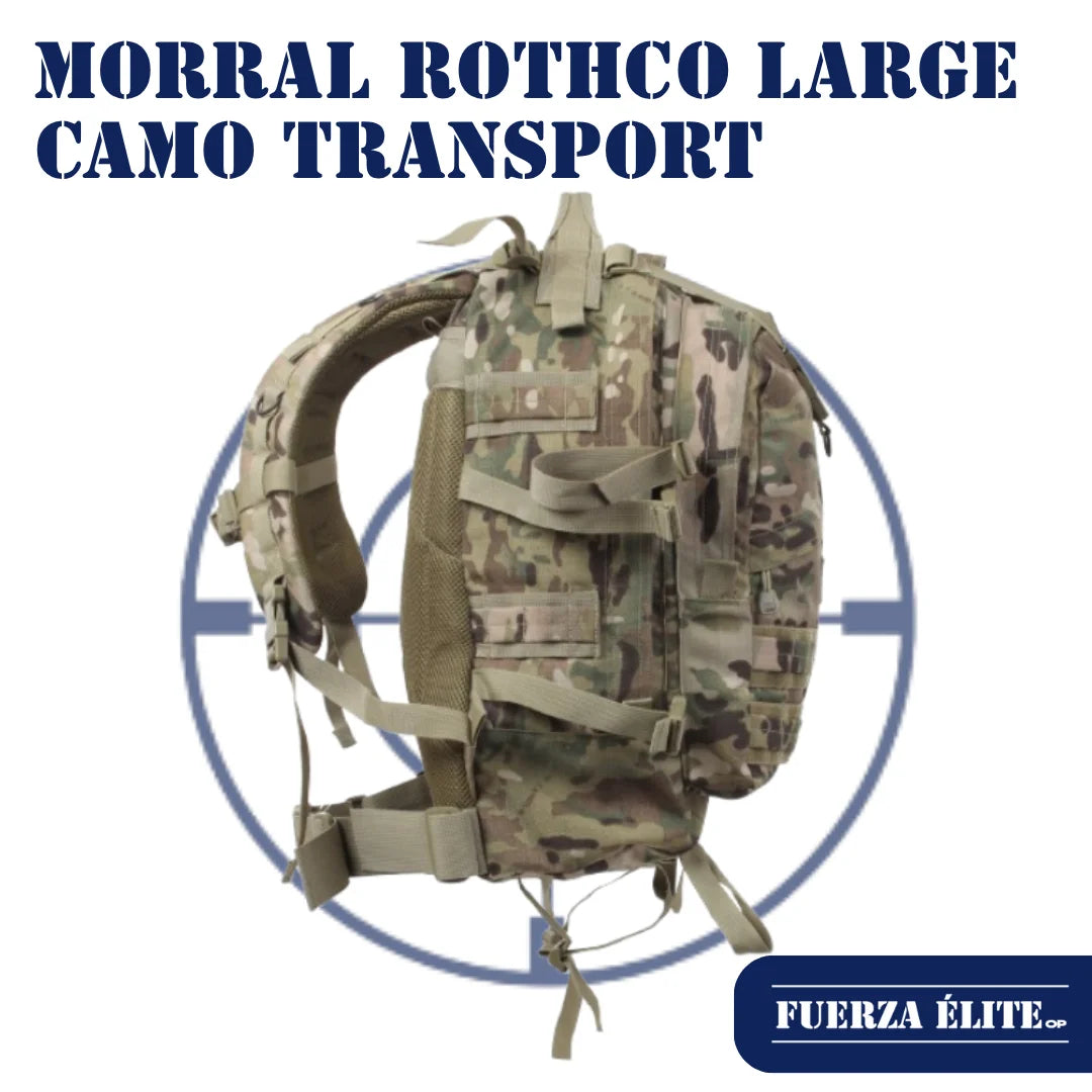 MORRAL ROTHCO LARGE CAMO TRANSPORT MULTICAM REF 7234