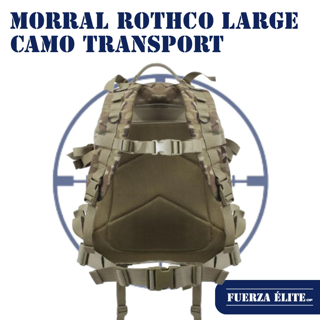 MORRAL ROTHCO LARGE CAMO TRANSPORT MULTICAM REF 7234