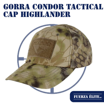GORRA CONDOR TACTICAL CAP HIGHLANDER TC 016