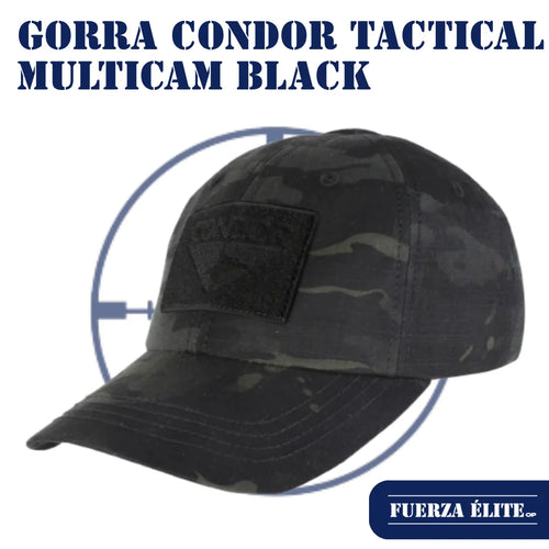 GORRA CONDOR TACTICAL MULTICAM BLACK REF TC-021