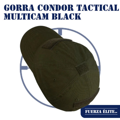 GORRA CONDOR TACTICAL MULTICAM BLACK REF TC-021