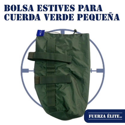 BOLSA ESTIVES PARA CUERDA VERDE PEQUENA