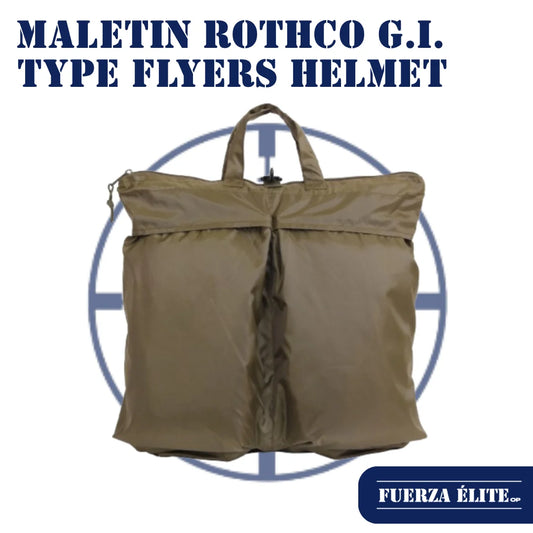 MALETIN ROTHCO G.I. TYPE FLYERS HELMET OLIVE DRAB REF 8101