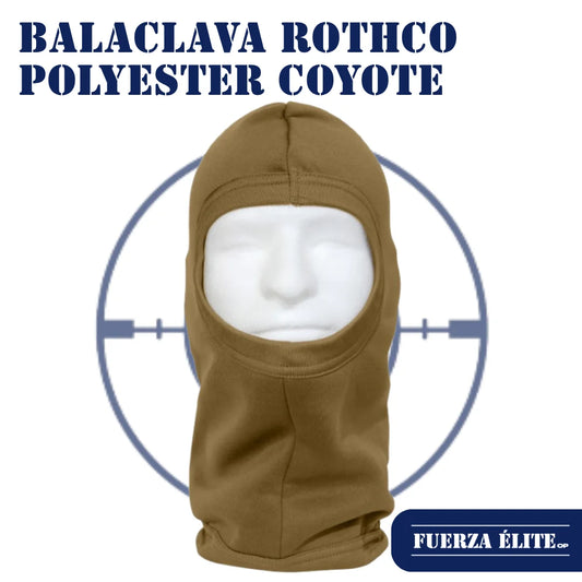 BALACLAVA ROTHCO POLYESTER COYOTE BROWN REF 5510