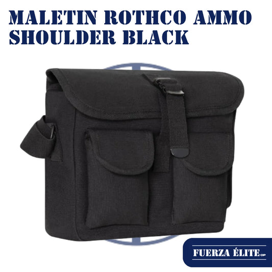 MALETIN ROTHCO CANVAS AMMO SHOULDER BLACK REF 2278