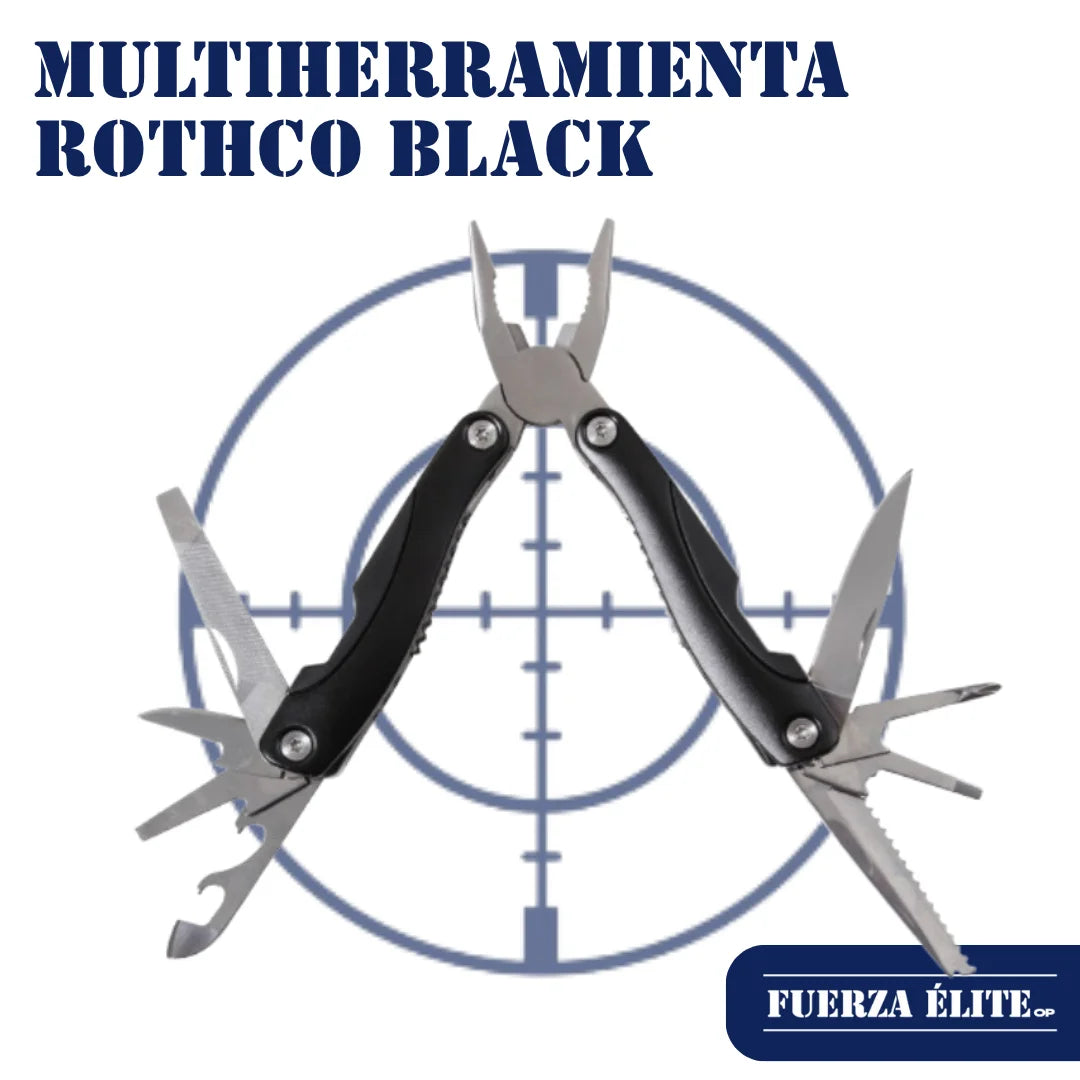 MULTIHERRAMIENTA ROTHCO BLACK REF 5255
