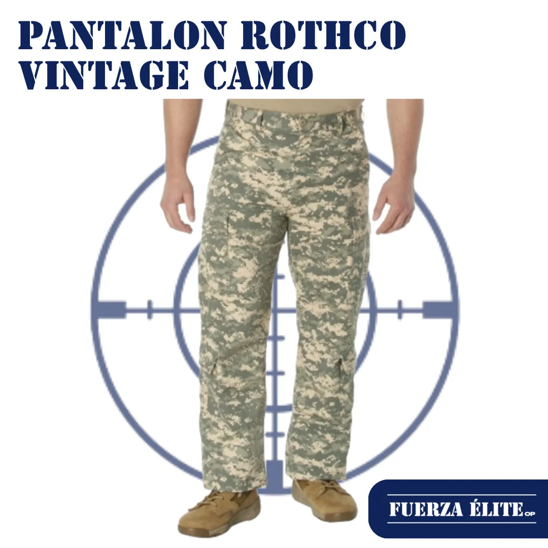 PANTALON ROTHCO VINTAGE CAMO PARATROOPER ACU DIGITAL CAMO REF 2666
